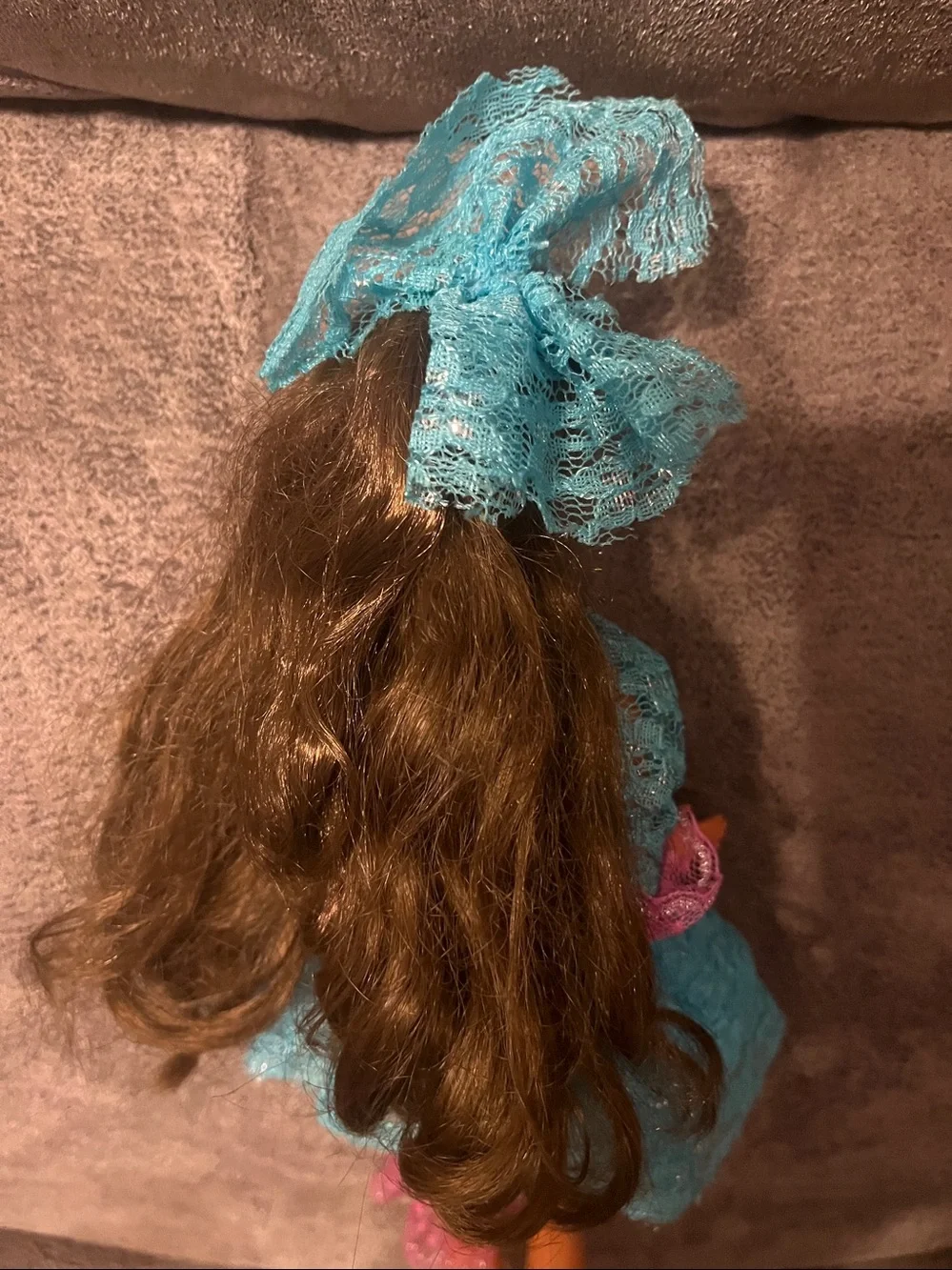 Vintage 1990 Mattel Lights and Lace Teresa Barbie Doll #9727- Rare Steffie Face